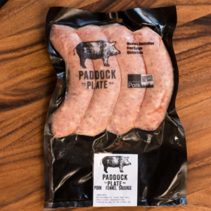 Sausages Pork & Fennel 4 pack 400g